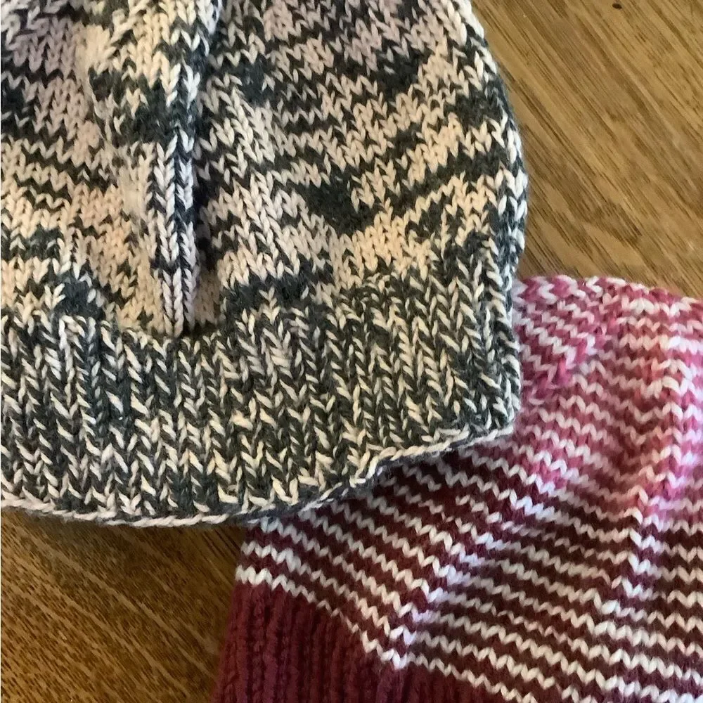 Cozy Knit Beanie Hats Handmade